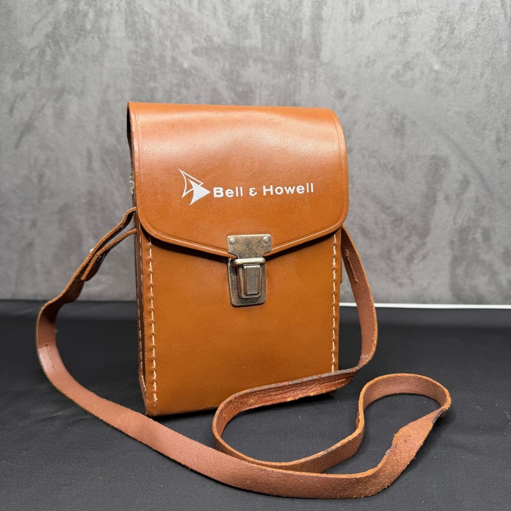 Bell & Howell One-Nine 8mm‎ Movie Camera Unisex OS Brown Leather Case Vintage